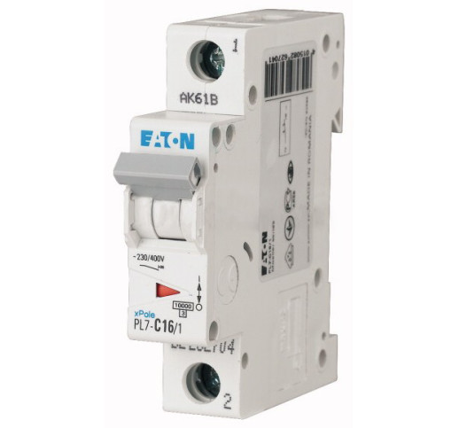 Автоматичний вимикач Eaton PL7-C2/1 10 kA