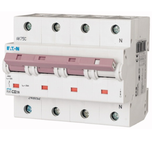Автоматичний вимикач Eaton PLHT-C40/3N 25 kA
