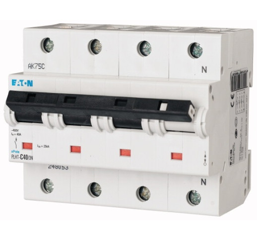 Автоматичний вимикач Eaton PLHT-C40/3N 25 kA