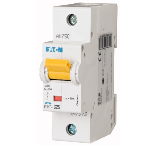 Автоматичний вимикач Eaton PLHT-C25 25 kA