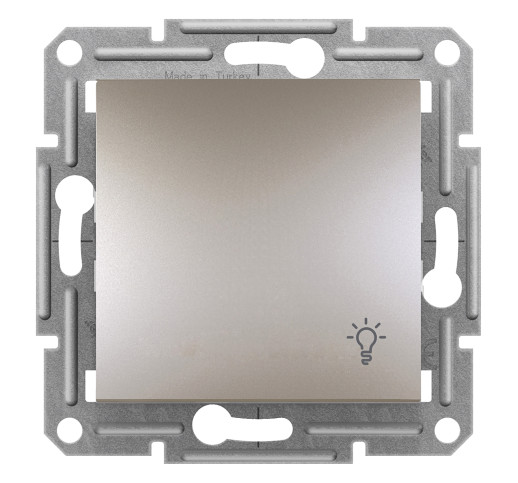 Вимикач кнопковий із символом "СВІТЛО" Schneider Electric Asfora EPH0900169