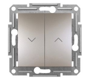 Вимикач кнопковий "ЖАЛЮЗІ" Schneider Electric Asfora EPH1300169