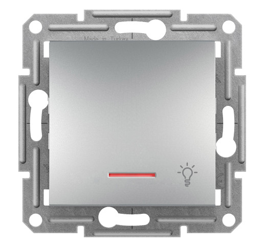 Кнопка світло з підсвічуванням Schneider Electric Asfora EPH1800161