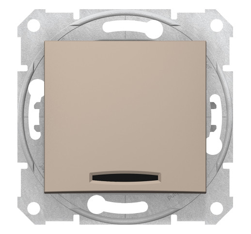 Вимикач двополюсний з індикацією Schneider Electric Sedna SDN0201168