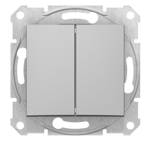 Вимикач двоклавішний Schneider Electric Sedna SDN0300160
