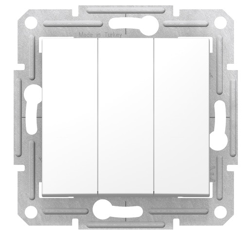 Вимикач трьохклавішний Schneider Electric Sedna SDN0300121