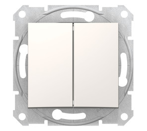 Перемикач двоклавішний Schneider Electric Sedna SDN0600123 Перемикач двоклавішний Schneider Electric Sedna SDN0600123