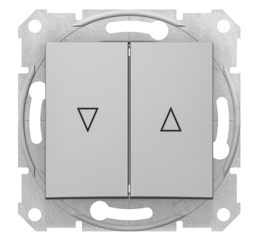 Перемикач для жалюзі кнопковий Schneider Electric Sedna SDN1300360