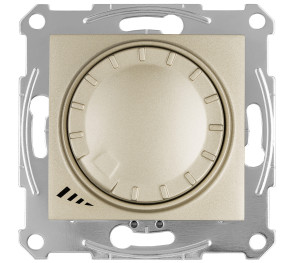 Диммер поворотно-натискний для LED ламп Schneider Electric Sedna SDN2201268