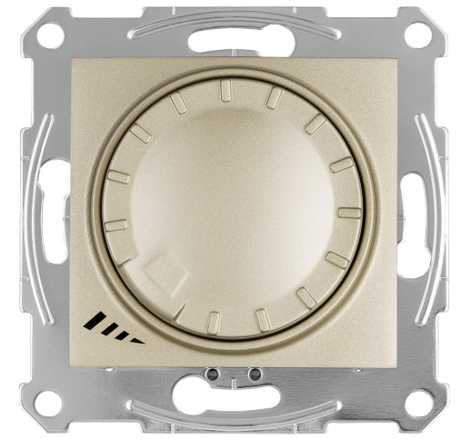 Диммер поворотно-натискний для LED ламп Schneider Electric Sedna SDN2201268