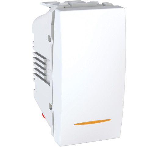 Вимикач з підсвіткою Schneider Electric Unica MGU3.101.18S