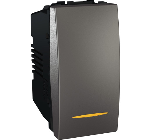 Вимикач з підсвіткою 16А Schneider Electric Unica MGU3.161.12S
