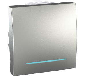 Вимикач 2-модульний з підсвіткою Schneider Electric Unica MGU3.201.30N Вимикач 2-модульний з підсвіткою Schneider Electric Unica MGU3.201.30N