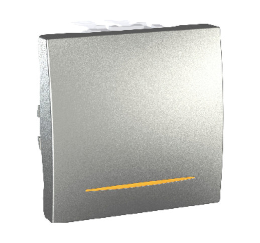 Вимикач 2-модульний з підсвіткою й Schneider Electric Unica MGU3.201.30S