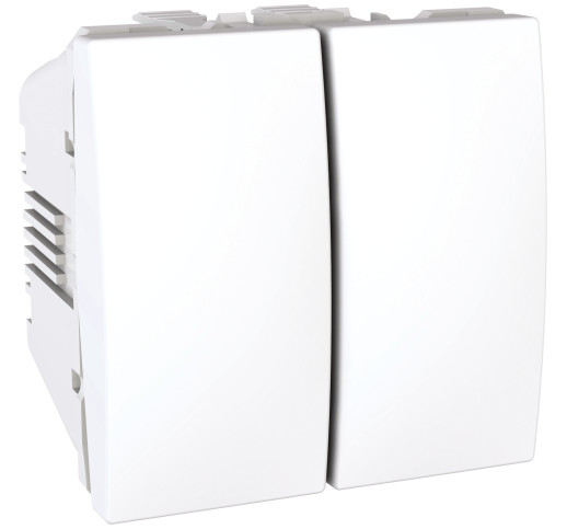 Перемикач 2-модульний, 2-кл Schneider Electric Unica MGU3.213.18