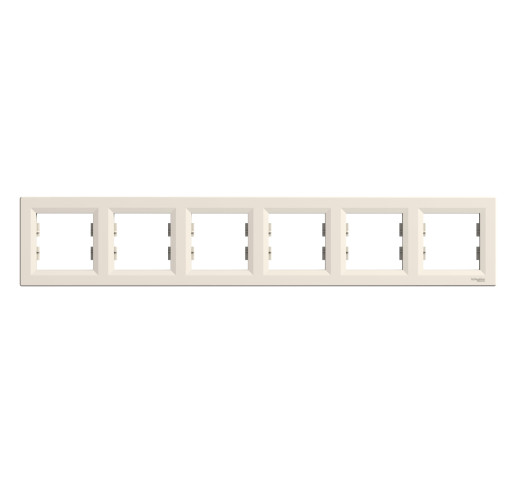 Рамка 6-місна Schneider Electric Asfora EPH5800623