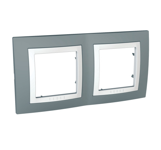 Рамка 2-а Schneider Electric Unica Basic MGU2.004.858