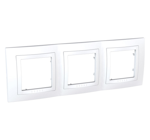 Рамка 3-місна Schneider Electric Sedna Basic MGU2.006.18