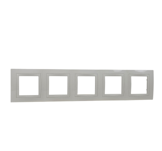 Рамка 5-місна Schneider Electric Unica Basic MGU2.010.25