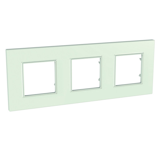 Рамка 3-місна Schneider Electric Unica Quadro MGU2.706.17