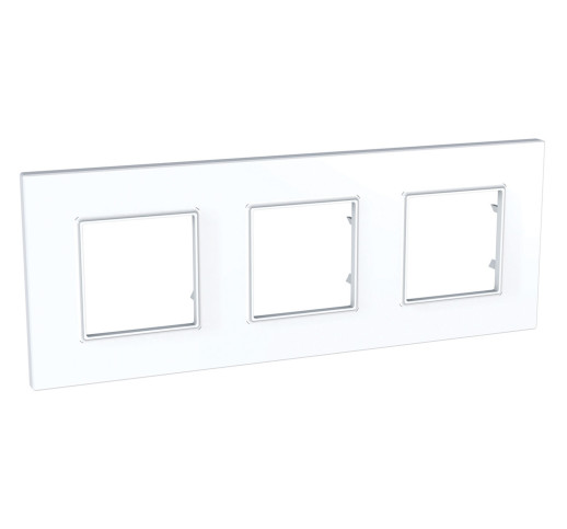 Рамка 3-місна Schneider Electric Unica Quadro MGU2.706.18