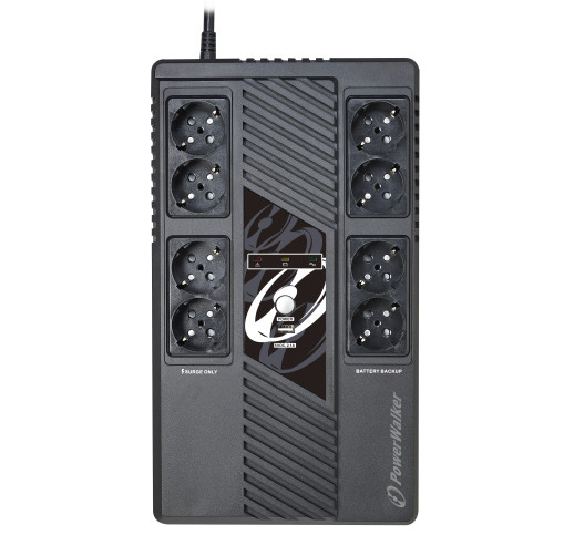 ДБЖ лінійно-інтерактивний PowerWalker VI 1000 MS