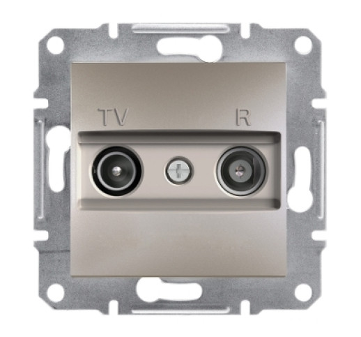 Розетка TV/R кінцева Schneider Electric Asfora EPH3300169