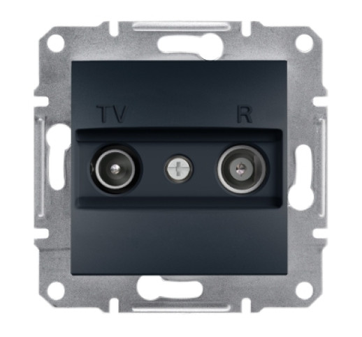 Розетка TV/R кінцева Schneider Electric Asfora EPH3300171