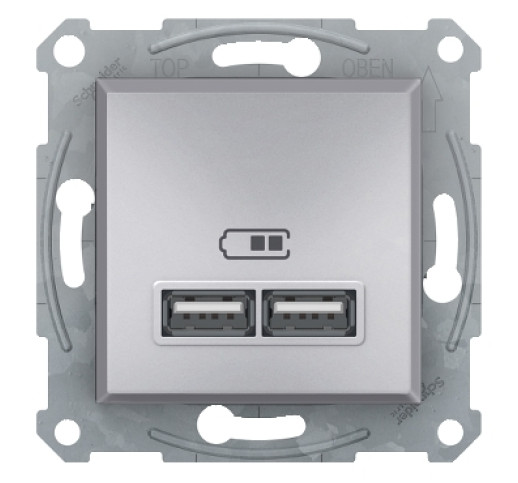 Розетка USB Schneider Electric Asfora EPH2700261