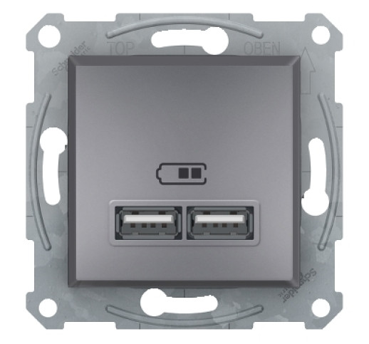 Розетка USB Schneider Electric Asfora EPH2700262