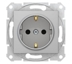 Розетка З/З і шторками Schneider Electric Sedna SDN3000160 Розетка З/З і шторками Schneider Electric Sedna SDN3000160