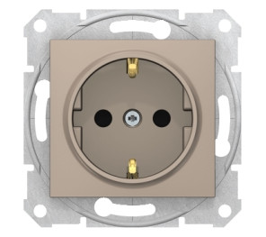 Розетка З/З і шторками Schneider Electric Sedna SDN3000168 Розетка З/З і шторками Schneider Electric Sedna SDN3000168