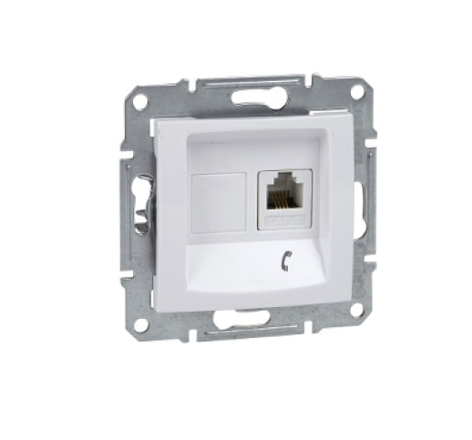 Розетка RJ11 телефонна Schneider Electric Sedna SDN4101121