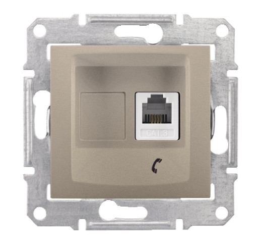 Розетка RJ11 телефонна Schneider Electric Sedna SDN4101168