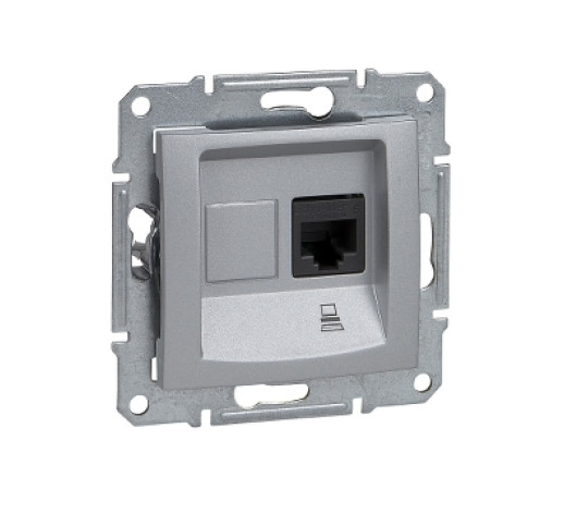 Розетка RJ45 комп'ютерна кат. 6 Schneider Electric Sedna SDN4700160