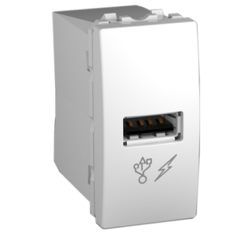 Розетка USB 1М Schneider Electric Unica MGU3.428.18