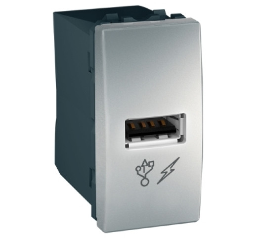 Розетка USB 1М Schneider Electric Unica MGU3.428.30