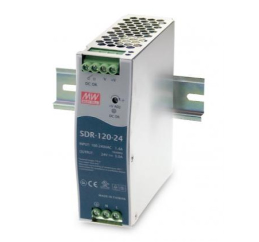Блок живлення Mean Well SDR-120-24 120ВТ, 24В, 5А